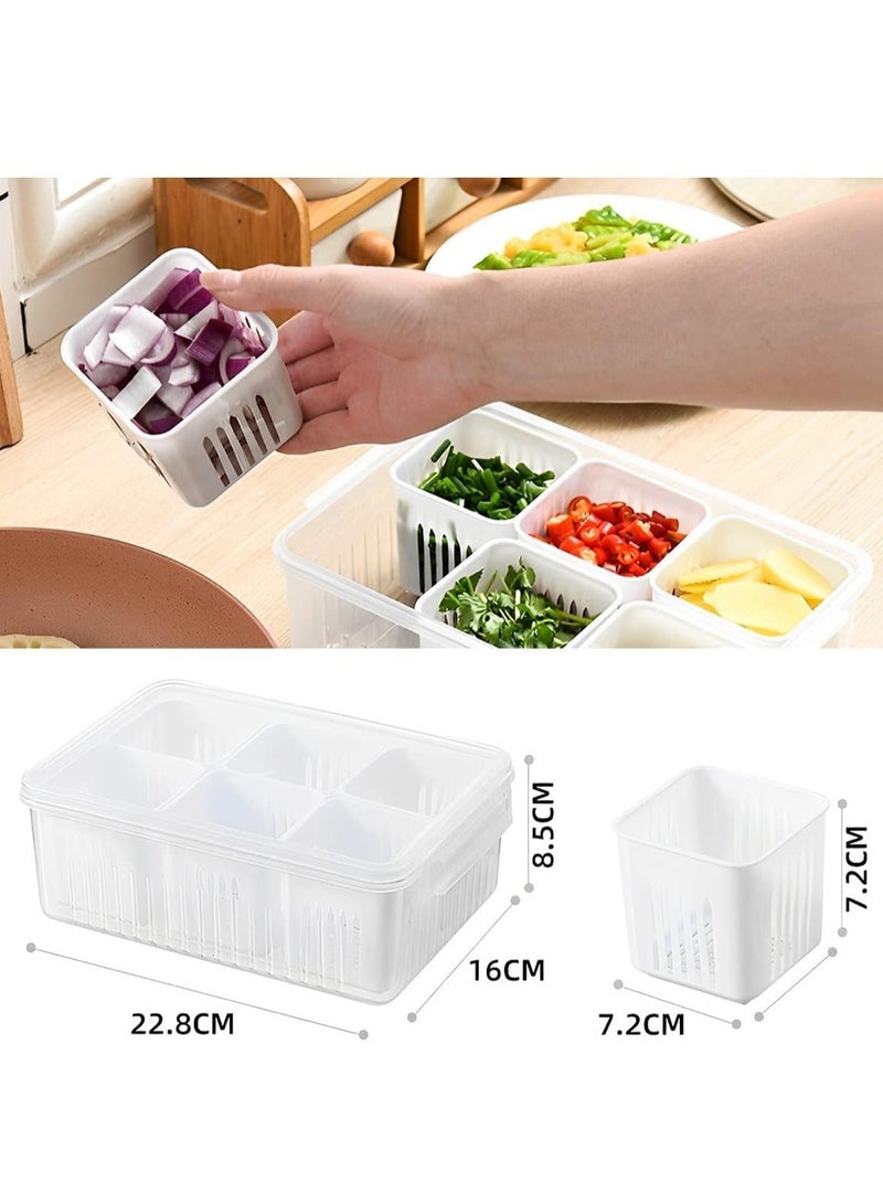 بيوينتي حاوية حفظ الطازج في الثلاجة 6 شبكات - Image 3